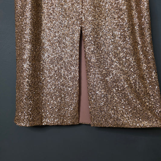 Gonna Paillettes Oro