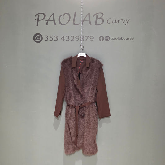Cappotto Ecopelliccia