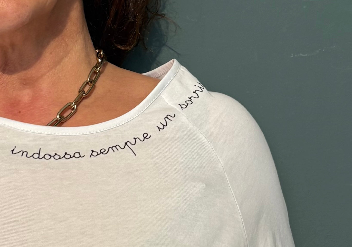 T-Shirt Scritta