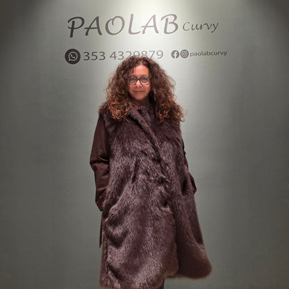 Cappotto Ecopelliccia