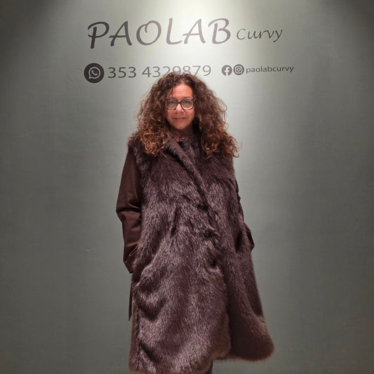 Cappotto Ecopelliccia