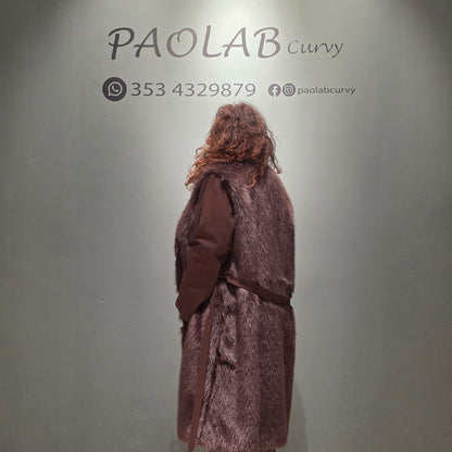 Cappotto Ecopelliccia