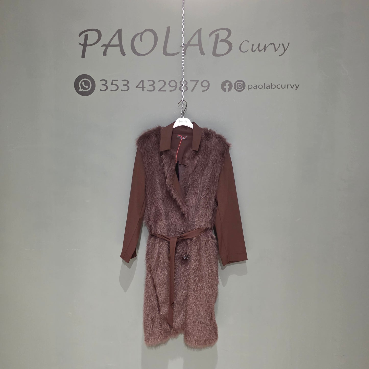 Cappotto Ecopelliccia