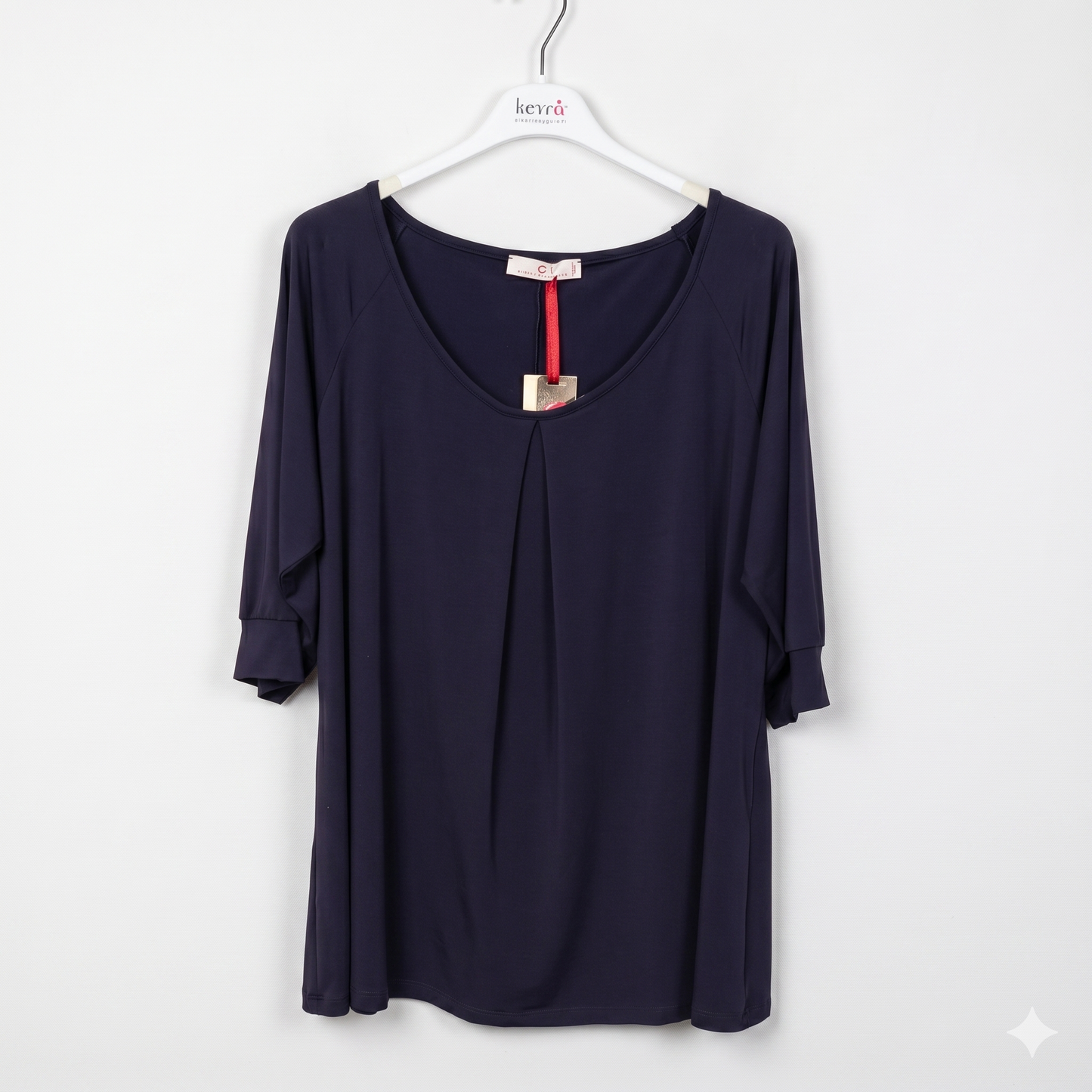 T-Shirt Scollo arrotondato