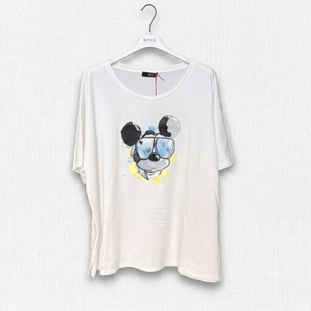 T-Shirt Cotone Mikey Mouse