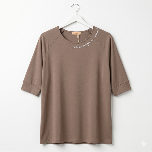 T-Shirt Scritta