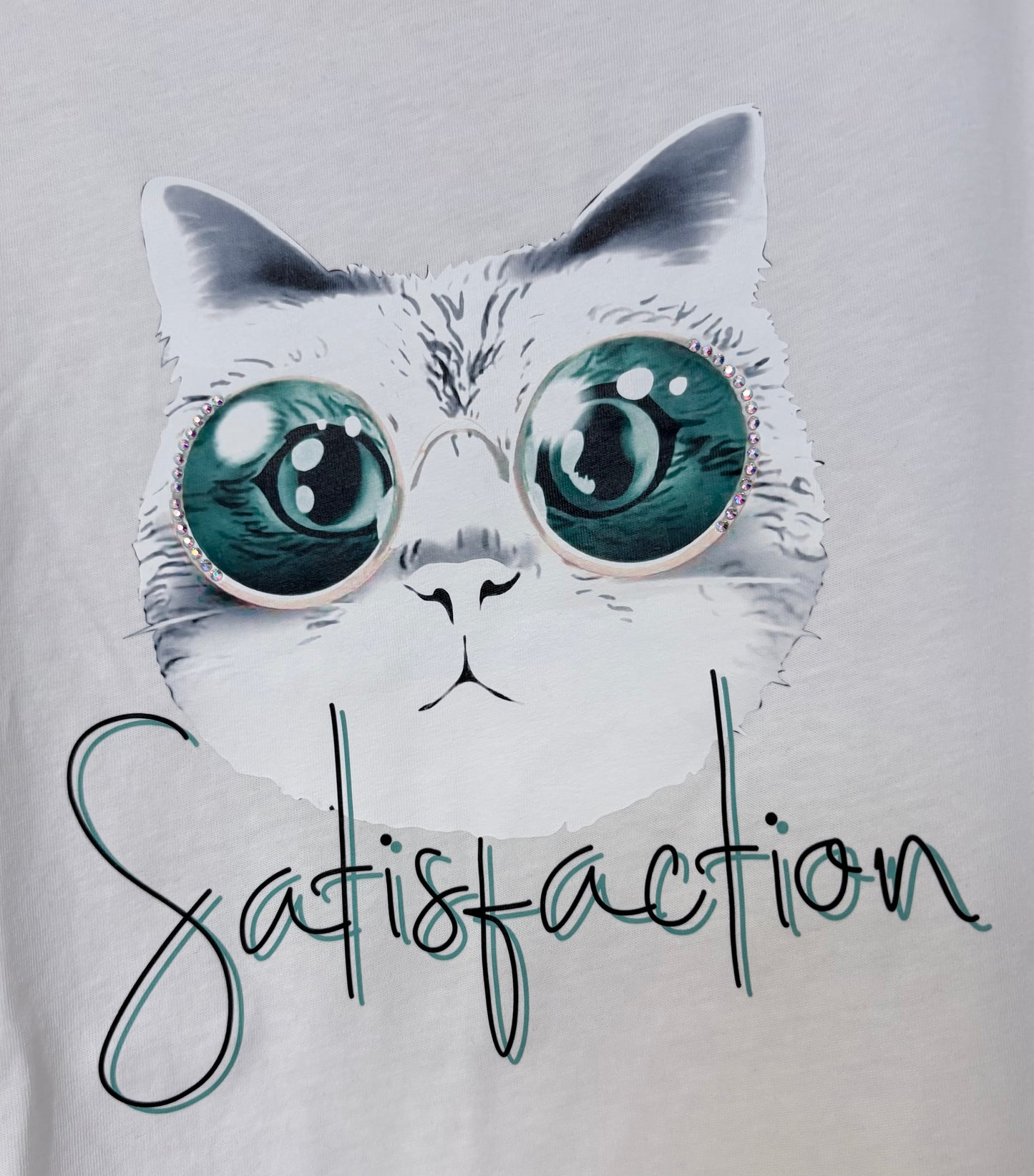 T-Shirt Cotone Gatto