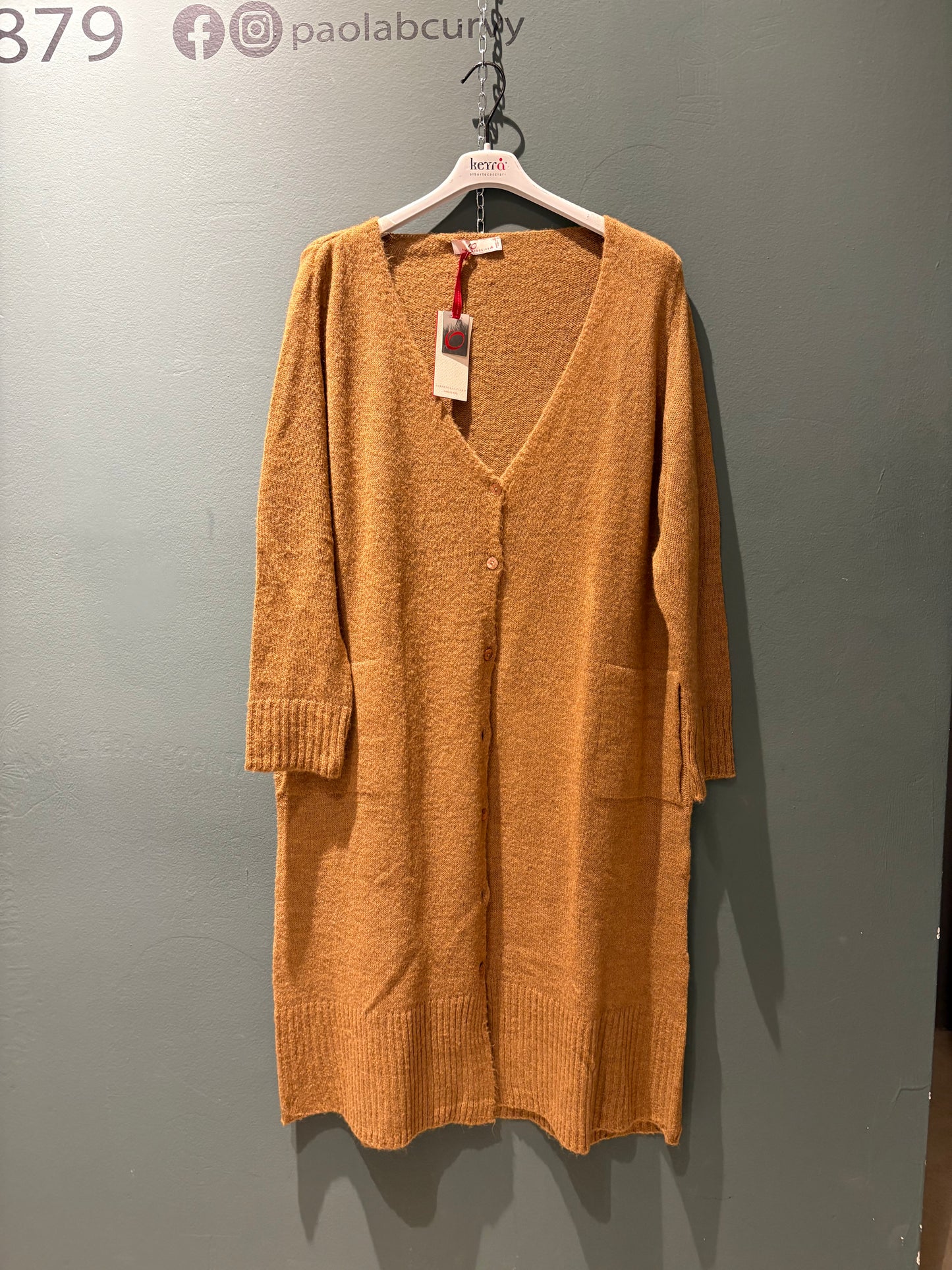 Cardigan bottoni