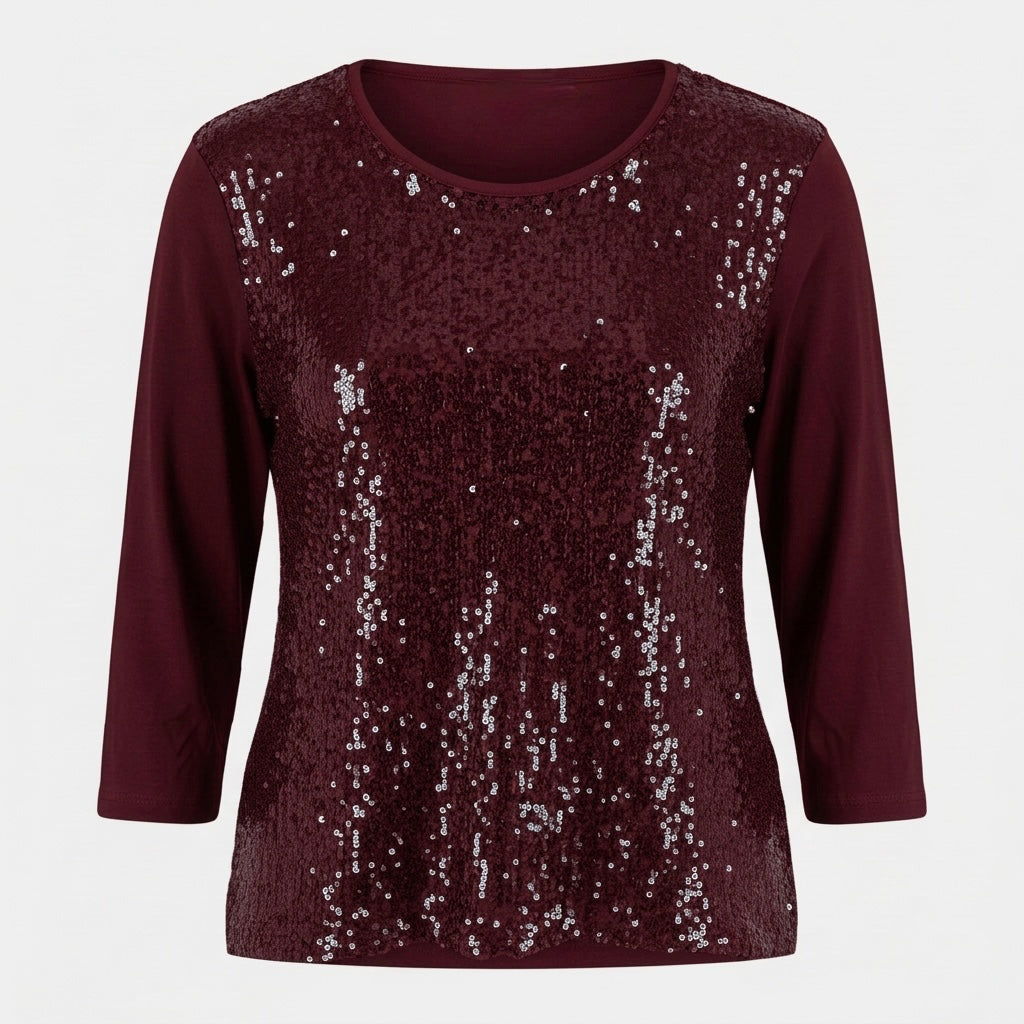 Maglia paillettes