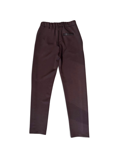 Pantalone inserto ecopelle
