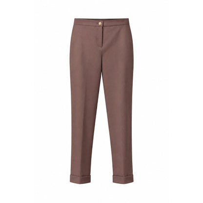 Pantalone con risvolto