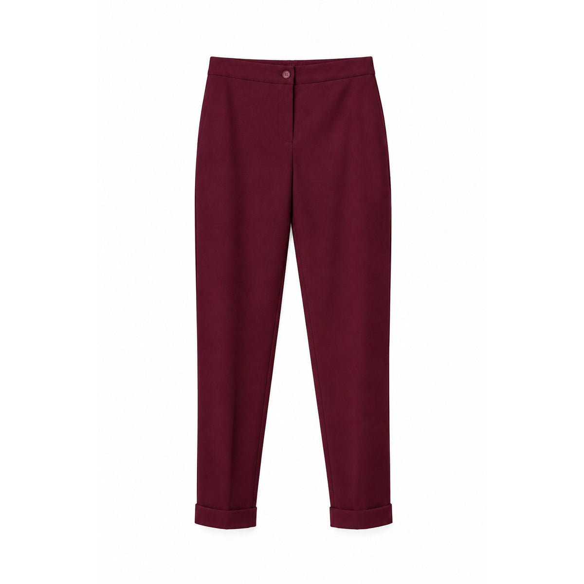 Pantalone con risvolto