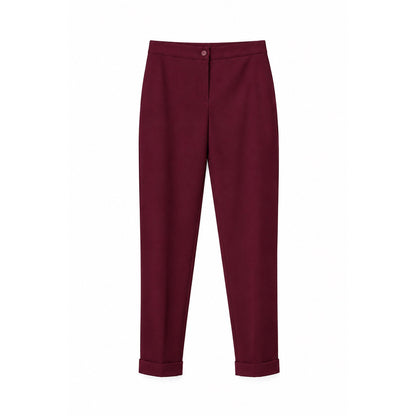 Pantalone con risvolto