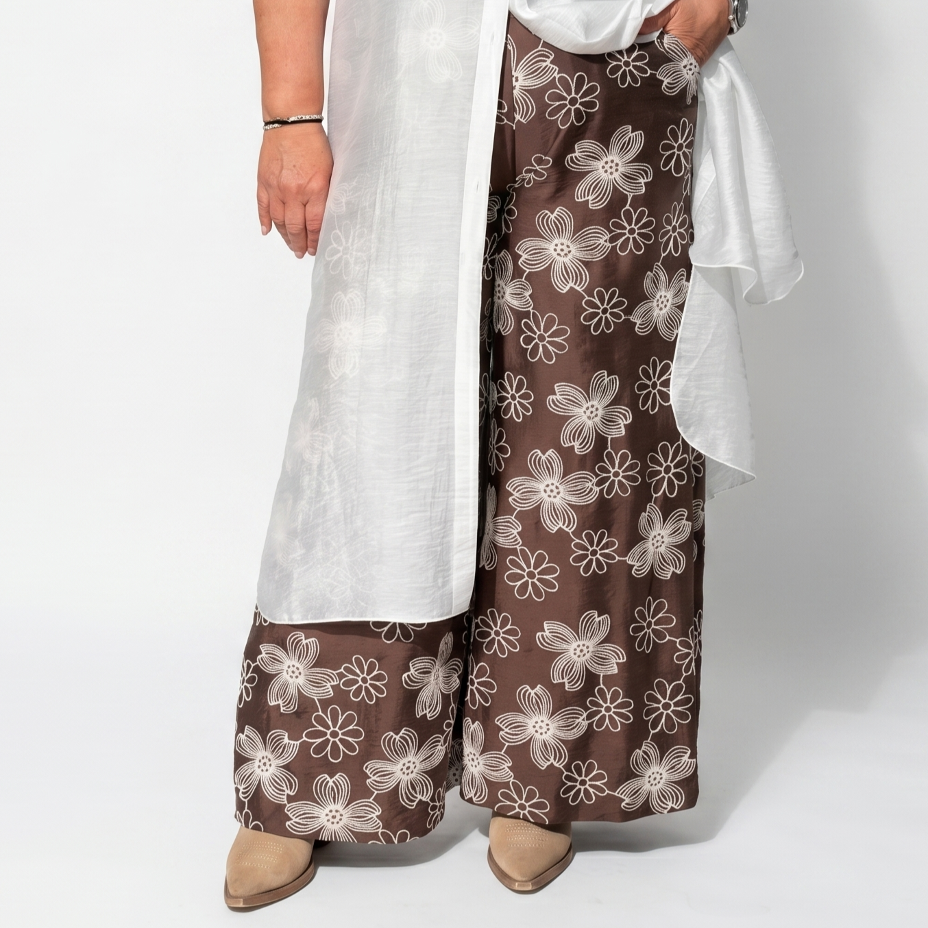 Pantalone Ricami